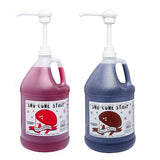 Mix & Match Sno-Cone Syrup W/Pumps (Four Gallons)