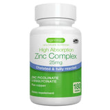 Chelated Zinc Picolinate & Bisglycinate Complex with Copper, 25mg Zinc, 180 Tablets, Clean Label, Zinc for Immune, Skin and Cellular Health, High Absorption, Vegan, Non-GMO, 6 Month Supply, by Igennus