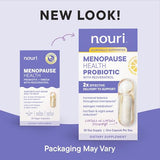 Nouri Menopause Health Probiotic, Menopause Relief for Women - Resveratrol Capsules for Menopausal Hormonal Balance, Estrogen Metabolism, Reduction of Hot Flashes, Take Daily - 30 Day Supply