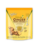 Prince of Peace Instant Lemon Ginger Honey Crystals, 30 Sachets – Instant Hot or Cold Beverage – Easy to Brew Ginger and Honey Crystals