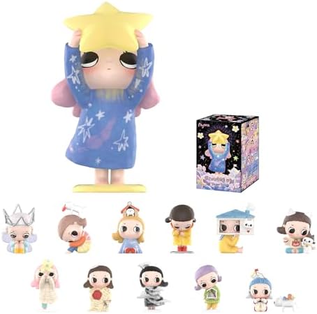 POP MART Nyota Growing up by Your Way Series Figures, Blind Box Figures, Random Design Action Figures Collectible Toys Home Decorations, Holiday Birthday Gifts, Single Box