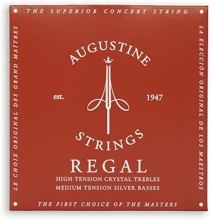 Augustine Regal Medium Tension Crystal Nylon Guitar Strings - 1 Set