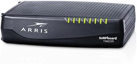 ARRIS SURFboard mAX (8x4) DOCSIS 3.0 Cable Modem, 343 Mbps Max Speed, Xfinity Telephone Capable for 2 Lines, Certified for Comcast Xfinity Only (TM822R)
