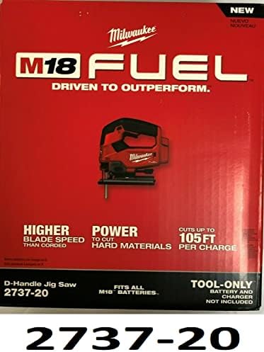 Milwaukee M18 FUEL D-Handle 10T Metal Blade Jigsaw