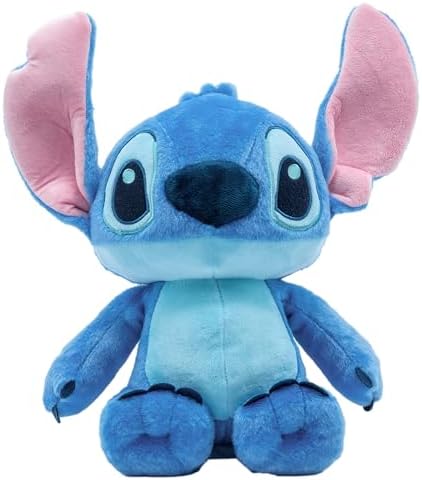 Disney Baby Lilo & Stitch Soft Huggable Stuffed Animal Cute Plush Toy for Toddler Boys and Girls, Gift for Kids, Blue Stitch 15 Inches