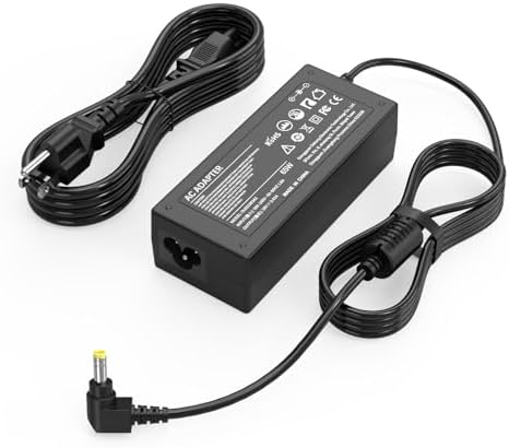 19V Power Cord for Asus Monitor 22'' 23'' 24'' 27''; VG248, VG279, VG245H, VG245HE, VG255H, VX238H, VX228, VX228H, VX248, VX248H, MX239H, LS246H Tuf Gaming Monitor Power Supply