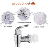 Spigot for Beverage Dispenser, 2 Pack Drink Dispenser Spigot Replacement Beverage Dispenser Spout Drink Spigot Water Dispenser Faucet