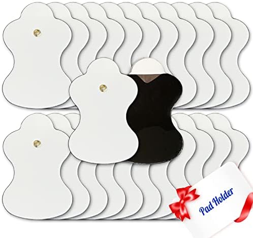 (24PCS) Compatible with Omron TENS Unit Replacement Pads Reusable Pads (not Omron Brand) 12 Pairs