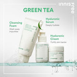 innisfree Green Tea Amino Acid Cleansing Foam, Sulfate Free, Korean Hydrating Face Cleanser with Gentle Foam