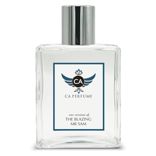 CA Perfume Impression of The Blazing Mr Sam For Men Eau de Parfum Spray Bottle 3.4 Fl Oz/100ml