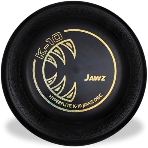 Hyperflite Jawz Dog Flying Disc - World's Toughest Training Dog Toy. Best Competition Flying Disc Toy for Pets, Puncture Resistant - 8.75 Inch