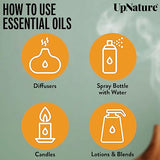 UpNature Turmeric Essential Oil - 100% Natural & Pure, Undiluted, Premium Quality Aromatherapy Oil -Turmeric Oil Boosts Natural Defenses, 4oz