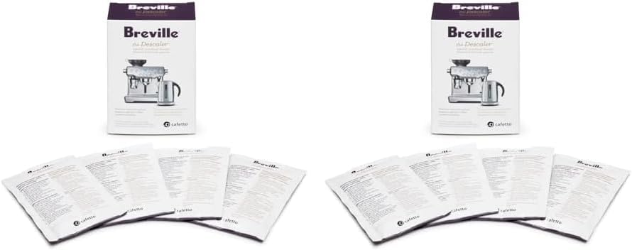 Breville the Descaler for Espresso Machines, 8 Pack, BES0070NUC1