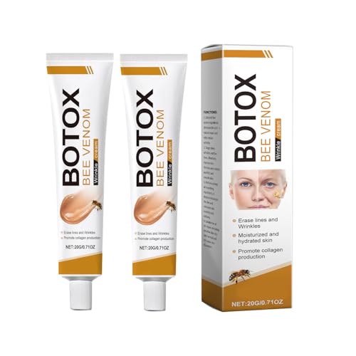 Botox Bee Venom Wrinkle Removal Cream, Bee Venom Anti-Wrinkle Firming Cream,Moisturizing, Lifting & Recovery - All Skin Types - Anti-Aging Bee Venom Cream