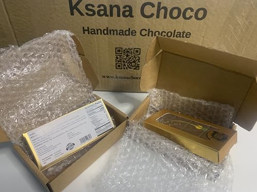 (2 Pack Full) Ksana Choco Dubai Chocolate, Viral Dubai Pistachio Chocolate Bar, 100 g - 3.5 oz Dubai Chocolate Premium Products, Dubai Milk Chocolate Kunafa Pistachio