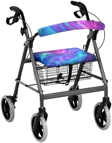 LedBack Walker Accessories Rollator Seat Cushion Blue Purple Walker Seat Cover Walkers, Rollators & Accessories for Walkers for Seniors