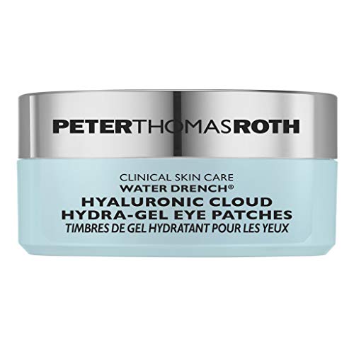 Peter Thomas Roth | Water Drench Hyaluronic Cloud Hydra-Gel Eye Patches | Hyaluronic Acid Under-Eye Patches for Fine Lines, Wrinkles and Puffiness (30 pairs / 60 patches)