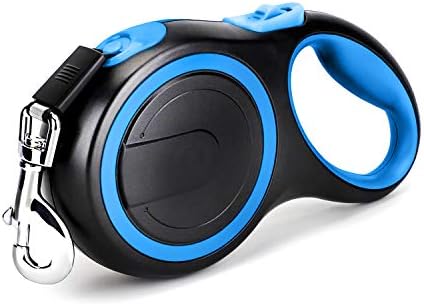 Segarty Retractable Dog Leash 26 Ft, Dog Retractable Leash for Small Medium Larger Dogs Up to 110 Lbs, 1 Button Break & Lock, 360 Tangle-Free, Heavy Duty Long Dog Lead for Training Running Walking