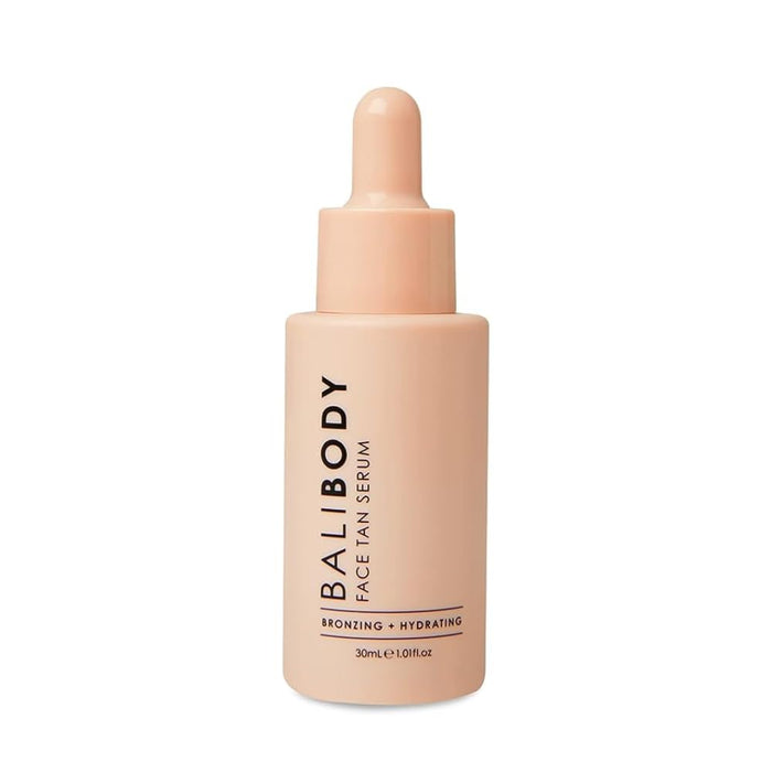 BALI BODY Face Tan Serum, Gradual Face Serum for a Customizable Tan, Includes Hyaluronic Acid & Niacinamide, Vegan and Cruelty-Free (30 ml/1.01 fl oz)