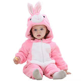 Baby Bunny Costumes Unisex Toddler Outfit Halloween Dress Up Romper 18-24 Months