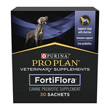 Purina Pro Plan Veterinary Supplements FortiFlora Dog Probiotic Supplement, Canine Nutritional Supplement - (6) 30 ct. Boxes