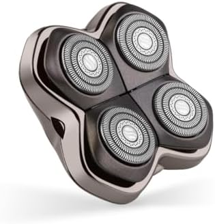 Skull Shaver Baron PRO 4 Head Replacement Blade for Skull Shaver Pitbull, Palm & Butterfly Kiss - Mens Electric Razor Blade Replacement, Razor Blade, Head Shaver One Blade