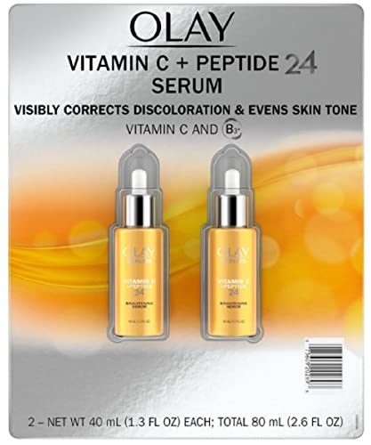 Olay Vitamin C + Peptide 24 Serum (1.3 oz., 2 pk.)