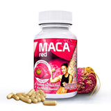 Red Maca capsules for women 1000mg per serving Female health supplement l Energy booster and hormone regulator l 100% organic and natural maca root l Sikyriah (100 count)