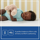 Sealy Perfect Rest Premium Firm Hypoallergenic Baby Crib Mattress & Toddler Bed Mattress, Waterproof Baby Mattress, 150 Coils, Air Quality Certified, Made in USA, 52"x28"