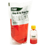 TERRO T514SR Wasp & Fly Trap Plus Fruit Fly-2 Pack,Red