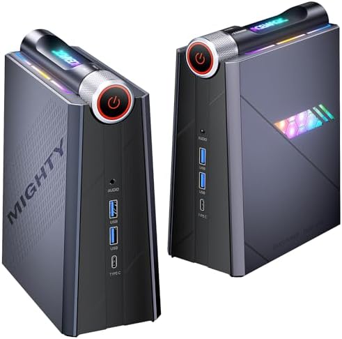 ACEMAGIC AD08 Mini Gaming PC, i7-11700B (8C/16T, up to 4.8GHz) 【Beat 1165G7】 16GB DDR4 512GB NVMe SSD Micro Computers, 4K Triple Display/WiFi6/BT5.2/Small Desktop Gaming PC