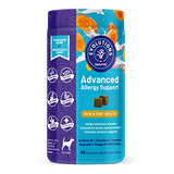 NaturVet Evolutions Advanced Allergy Support 90ct Soft Chews for Dogs - Omega-3, Anchovy Oil, Colostrum, Turmeric, Quercetin, Probiotic - Helps Maintain Normal Histamine Levels