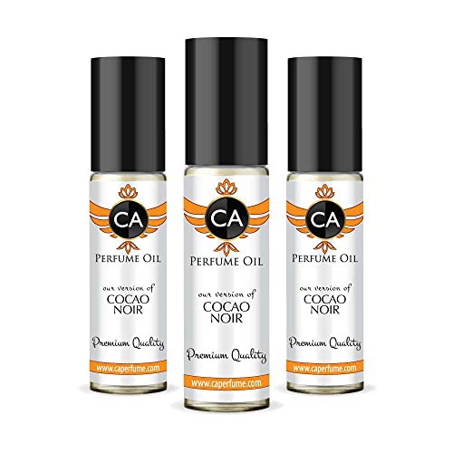 CA Perfume Impression of Cocao Noir For Women Roll-On 0.3 Fl Oz-X3