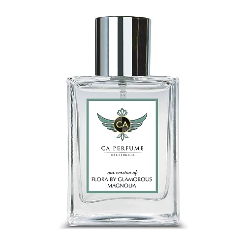 CA Perfume Impression of Flora By Glamorous Magnolia For Women Replica Fragrance Dupes Eau de Parfum Spray Bottle 1.7 Fl Oz/50ml-X1