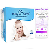 Easy@Home Ovulation Test Strips, 100 Pack Fertility Tests, Ovulation Predictor Kit, FSA Eligible, Powered by Premom Ovulation Predictor iOS and Android App, 100LH+100 Urine Cups