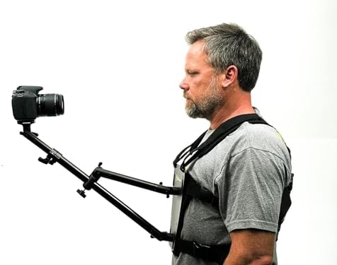 Glide Gear - Snorricam Rig - 3rd Person DSLR/Smartphone - 3.3 lb Payload - SNC 100