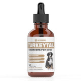Turkey Tail Mushroom for Dogs | Helps to Boost the Immune System, is a Healthy Prebiotic, & Much More | Turkey Tail for Dogs | Mushrooms for Dogs | Dog Mushroom Supplements | 1 fl oz