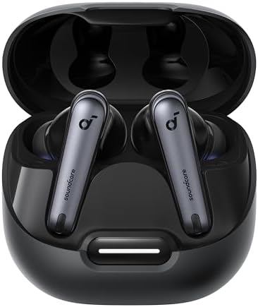 Anker Soundcore Liberty 4 NC (Blueooth 5.3) [Fully Wireless Earphones, Ultra Noise Cancelling 3.0 / Wireless Charging/Multipoint Connection/Outsound Capture] Up to 50 Hours Playback / High Resolution