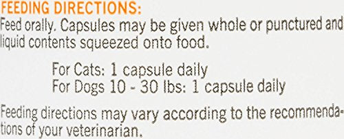 AllerG-3 Capsules Vetoquinol Care Triglyceride Omega Omega-3 Fatty Acid Small Breeds Dog & Cat Supplement, 60 Count.(Packaging May Vary)