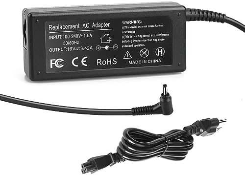 65W Charger for Acer Aspire 5 3 1 A515-(54 55 56 57 44 45 46 47 48 58) A315-(22 23 34 35 43 57 58 59 24P) A314-(22 35 23P) A317-(33 53) A114-(21 33 61) A115-(31 32) A514-(52 53 54 56) A517-52 Laptop