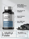 Horbaach L Methylfolate 15000 mcg | 120 Capsules | 15mg Methyl Folate | 5-MTHF | Non-GMO, Gluten Free Supplement