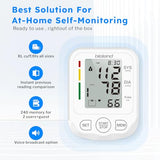 Blood Pressure Machine with Extra Large Cuff, Automatic Digital Upper Arm Blood Pressure Monitor with Large LED Screen, Irregular Heartbeat & Hypertension Detector, BPM Model - 2005-1