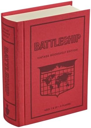 WS Game Company Battleship Vintage Bookshelf Edition