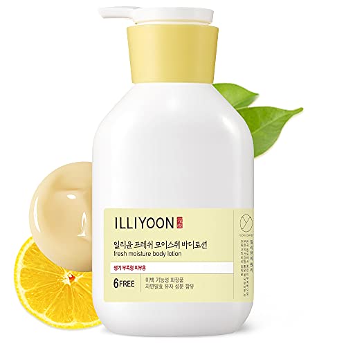 Illiyoon Fresh Moisture Lotion - High Moisturizing Effect For Damaged and Rough Skin, Korean Skincare, 11.83oz (350ml)