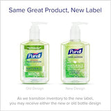 Purell Advanced Hand Sanitizer Naturals with Plant Based Alcohol, Citrus Scent, 8 fl oz Pump Bottle (Pack of 12) - 9626-12-CMR