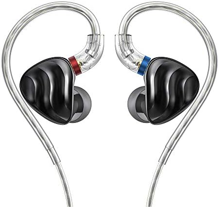 FIIO FH3 HiFi Earphones 3 Drivers (1 Dynamic + 2 Knowles BA), in-Ear Earphones High Resolution, Bass Sound, High Fidelity for Smartphone/PC/Tablet