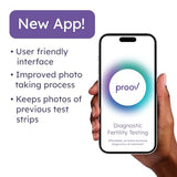 Proov Complete Fertility Testing System | Help Test Your Fertility at Home | Medical-Quality at Home Hormone Tests | Ovulation Confirmation, FSH Test, Estrogen Marker, LH and Progesterone Marker