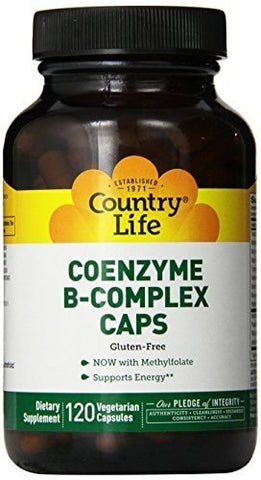 Country Life Vitamins Coenzyme B-Complex 120 Vcap