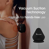 Mountable Massage Therapy Tool - Multi-Surface Suction Cup Wall Massage Tool for Sore Muscles, Myofascial Release, Stress Relief, Trigger Point and Deep Tissue Massage (Black)