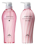 MILBON Jemile Fran Shampoo Heart H 500ml + Treatment Silky Shiny 500g Set